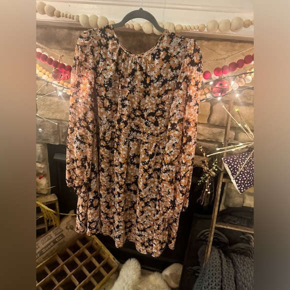 Women's Shirred Neck Babydoll Dress XL BRAND NEW WITH TAGS - Picture 6 of 6